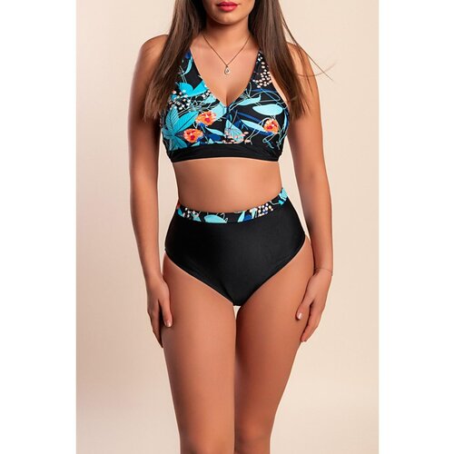 Fenzy Dvodijelni Kupaći Kostim Plus Size, Svijetlo Plavi Slike