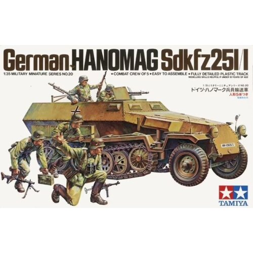 Tamiya 1:35 Ger. Sdkfz.251/1 Halft. Hanomag (5) Cene