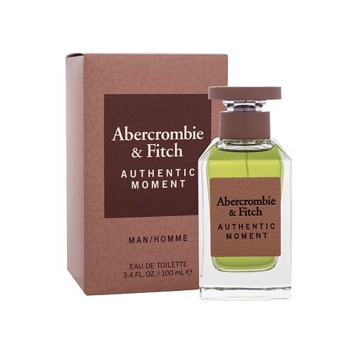 Abercrombie &amp;amp; Fitch Authentic Moment toaletna voda 100 ml za mu&amp;scaron;karce Slike