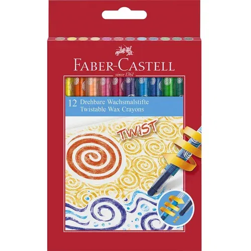  Voščenke faber-castel twist 1/12 FABER-CASTELL