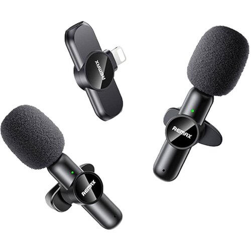 Remax mikrofon bluetooth K10 lightning/ crna Cene