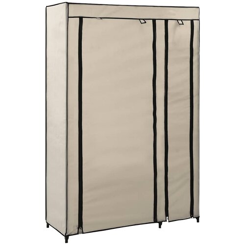  Sklopivi ormar od tkanine 110 x 45 x 175 cm krem Cijene