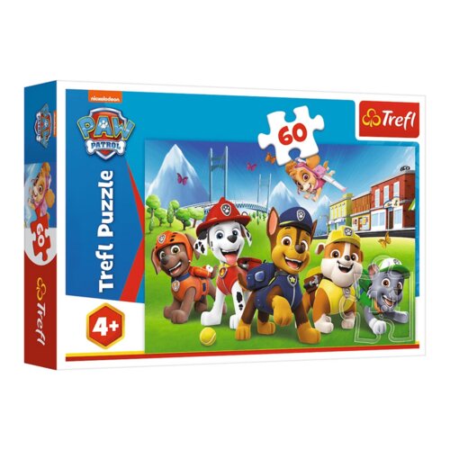 Slagalica 60 dijelova Paw Patrol na proplanku Trefl 17375 Cijene
