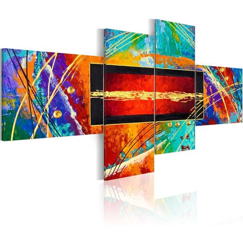  Slika - Dance of rainbow 100x45 Slike