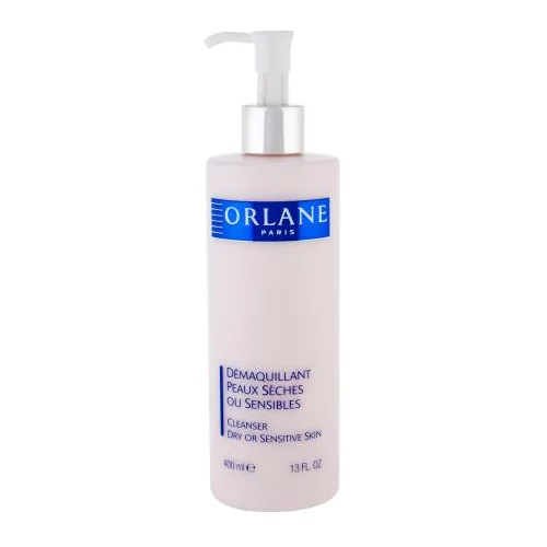 Orlane Cleansing Milk Dry Or Sensitive Skin 400 ml umirujuće mlijeko za uklanjanje šminke za ženske