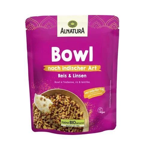 Alnatura Bio bowl v indijskem stilu