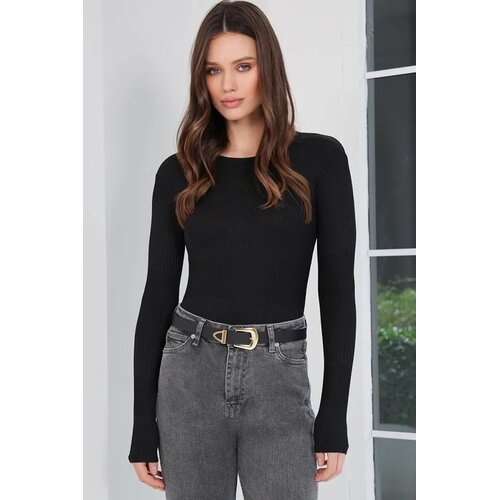 Trend Alacati Stili Ženska bluza Alc-X14839, Crna Cene