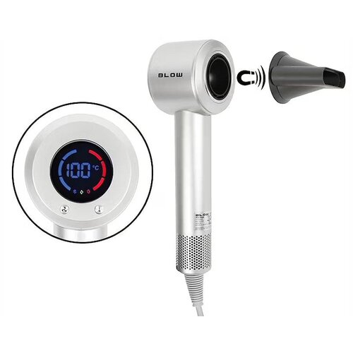 Blow HD-900 su&amp;scaron;ilo za lase 1600 W z BLDC motorjem in LCD zaslonom Slike