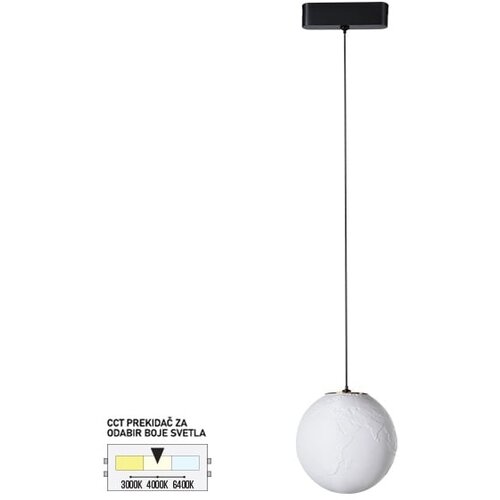  led magnetna visilica cct ultra slim FMS4003-7 bk Slike