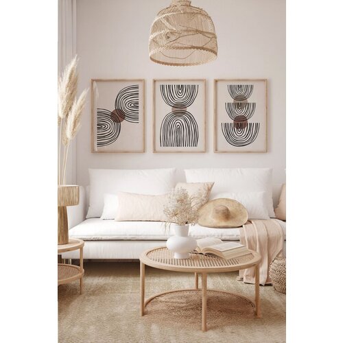 Wallity slika 3Dartsoho72, 3 dela, 33 x 48 cm Slike