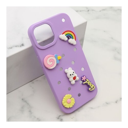  Futrola toy za iphone 15 (6.1) ljubicasta ( F121965 ) Slike