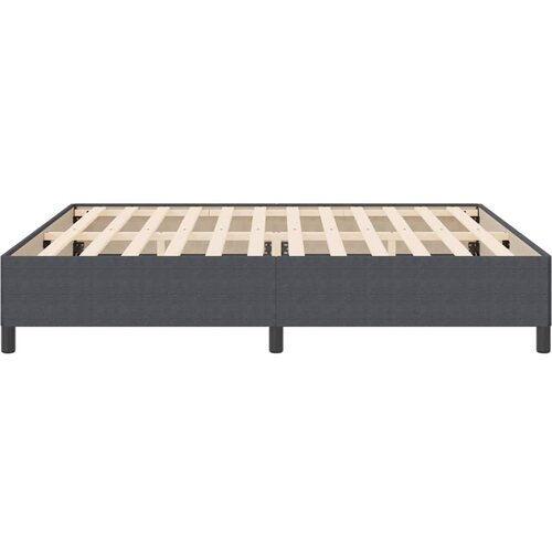  Krevet s opruga kutije Tamnosiva 200 x 200 cm Kordura tekstil Slike