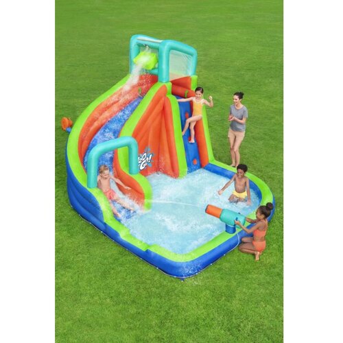 Lean_Toys Napihljiv vodni tobogan 365 x 320 x 270 cm Bestway Cene