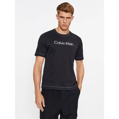Calvin Klein Majica 00GMF3K133 Črna Regular Fit