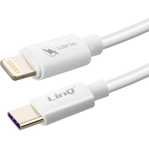 LINQ USB kabel C do Lightning Fast Charge 1,2 m, Bela, (5000191873) Cene