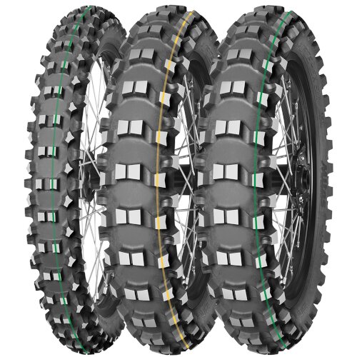 Mitas moto gume 90/90-21 3.00-21 54M TerraForce - EX SM Super Light F TT / zelena črta - Skladišče 7 (Dostava 1 delovni dan) Cene