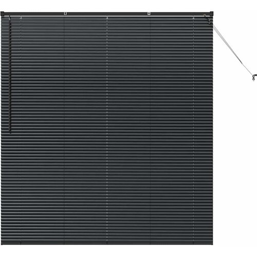  Venecijanski zastore Crna 175 x 155 cm Aluminij Slike