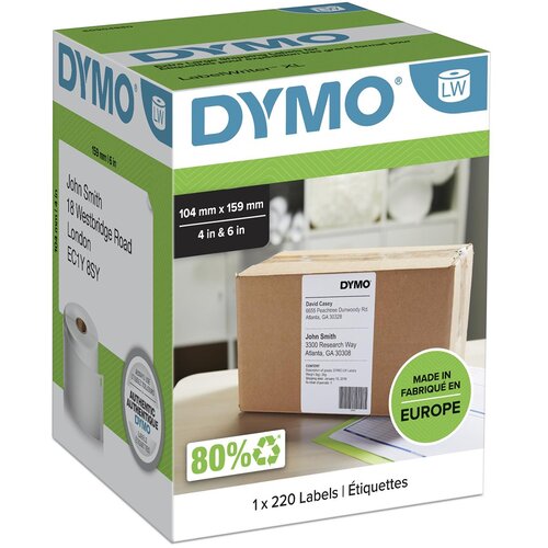 Dymo LabelWriter Extra Large Shipping Slike
