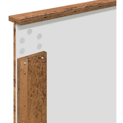  Okvir za krevet Staro drvo 90 x 200 cm Konstruirano drvo Slike