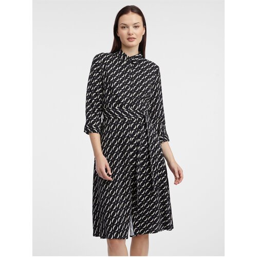 Orsay Black Women Patterned Shirt Dress - Women Cijene