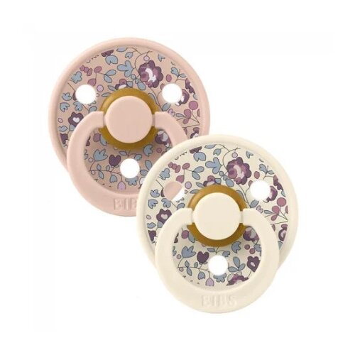 Bibs duda varalica - lateks x Liberty Colour (okrugle) Eloise - Blush mix (vel. 1) -LIB-COL-O-EBM-1 Cijene
