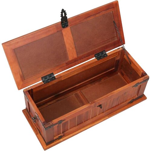 VidaXL &amp;Scaron;krinja za pohranu 60 x 25 x 22 cm masivno bagremovo drvo Slike
