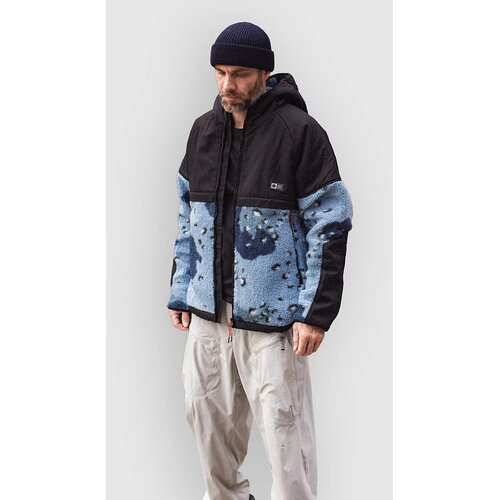 Salty Crew Shield Jakna sherpa blue camo Slike
