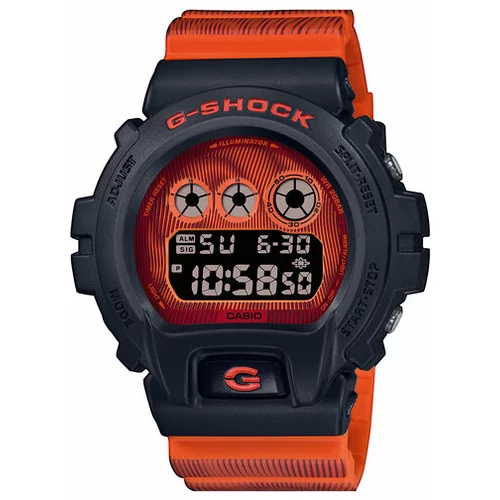 G-shock Ročna ura DW-6900TD-4ER Oranžna