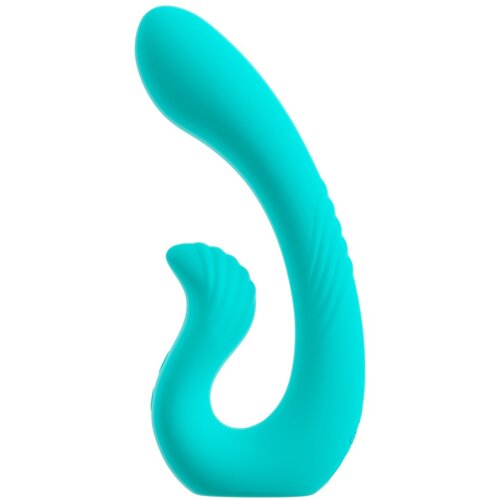 Beau Coeur Naira Dual Heads Vibrator Turquoise Slike