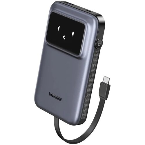 Ugreen &amp;quot;PB511 Power Bank 10000mAh sa kablom sivi&amp;quot; Slike