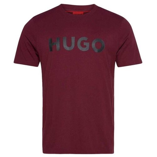 Hugo bordo muška majica Cene