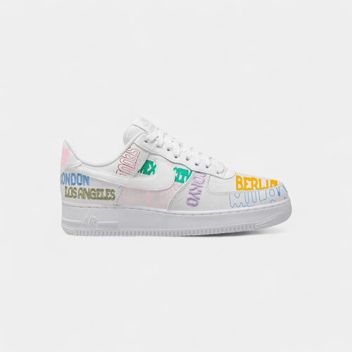 Nike Nizke superge Air Force 1 Low World Tour White Bela Cene