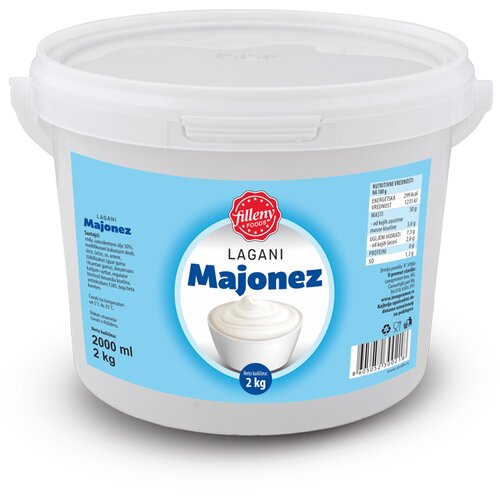 FILLENY FOODS Lagani majonez, 2kg Cene