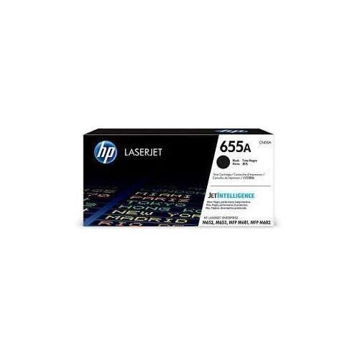 HP 655A original laserjet toner cartridge CF450A black Slike