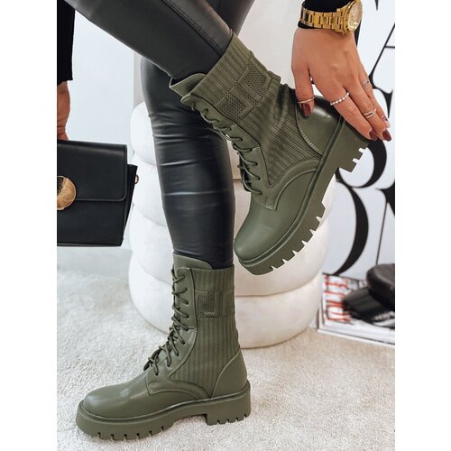 DStreet Botki damskie CALLA khaki ZY0381 Cene