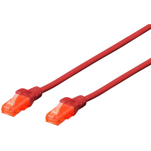 Digitus DK-1612-010 RJ45 omrežni kabel\, Patch kabel CAT 6 U/UTP 1.00 m siva zviti pari 1 kos, (20415356) Cene