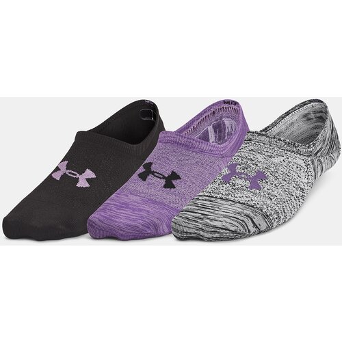 Under Armour Socks UA Breathe Lite Ultra Low 3p-PPL - Women Slike