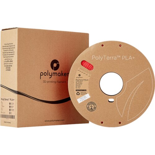 Polymaker PolyTerra PLA+ Red, 1.75mm (1.000 g) Slike