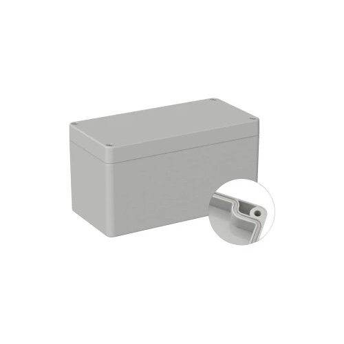 TRU COMPONENTS univerzalno kućište 160 x 80 x 85 abs svijetlosiva (ral 7035) 1 St. Cijene