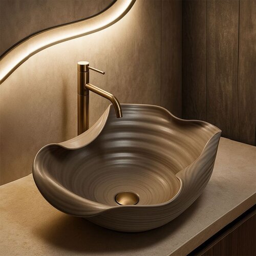 REA Bath Umivalnik na podstavku HM-66TB Handmade ART Cene