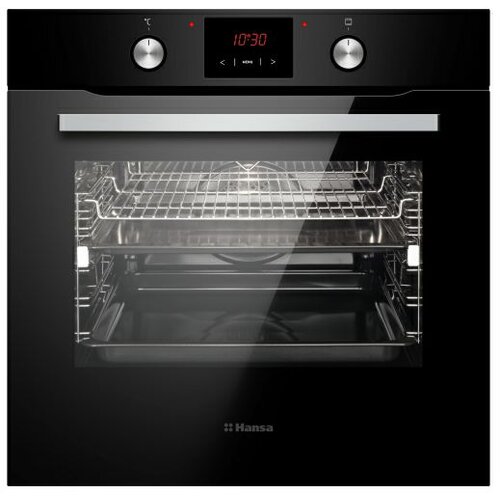 Hansa Ugradbena pećnica BOESS694001, crna, parna pećnica - soft steam Cijene
