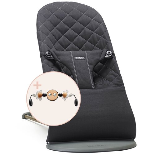 BABYBJORN gugalnik Bliss Cotton + Googly Eyes black Cene