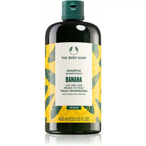 The Body Shop banana truly nourishing šampon za suhe lase 400 ml za ženske