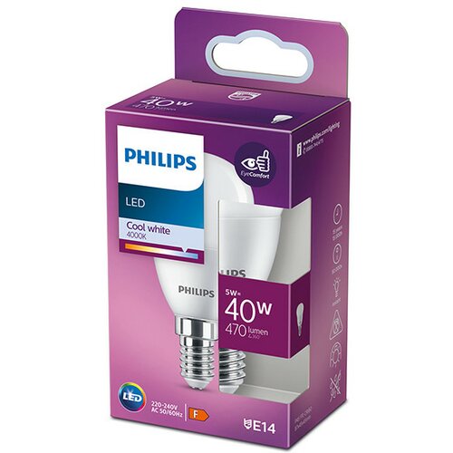 Philips LED sijalica LED 40W P45 E14 CW FR ND 1SRT4 PS800 Slike