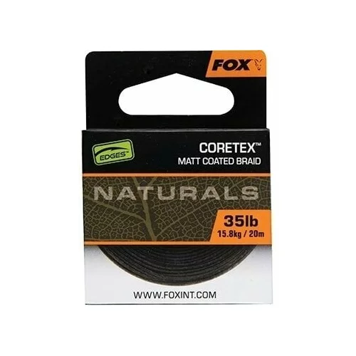 Fox Fishing Edges Naturals Coretex 35 lbs-15,8 kg 20 m