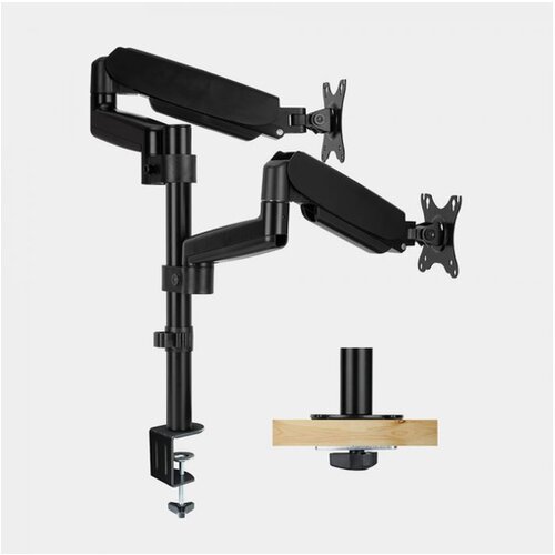 Vonhaus dvojni nosilec za monitor do diagonale 32 inch, plinski drog 3000549 Slike