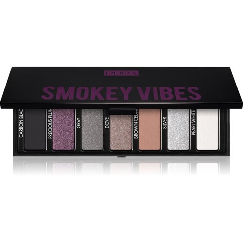 PUPA Milano Make-up Stories Compact Eyeshadow Palette paleta sjenila za oči nijansa Smokey Vibes 13.3 g Cijene