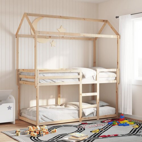 The Living Store Pograd s streho 80x200 cm trdna borovina - Pograd, (21625181) Cene