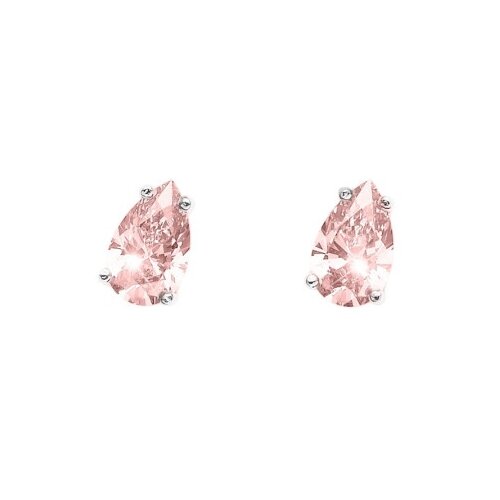 Oliver Weber pear 925ag light rose srebrne mindjuše sa swarovski roze kristalom ( 62089.ros ) Cene