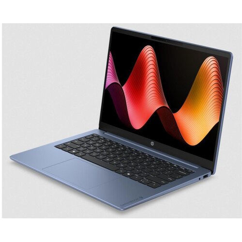 HP laptop omnibook 3 14-hy0003nm DOS/14&amp;quot;WUXGA ag/ryzen 5 40/16GB onboard/512GB/plava/2g Slike